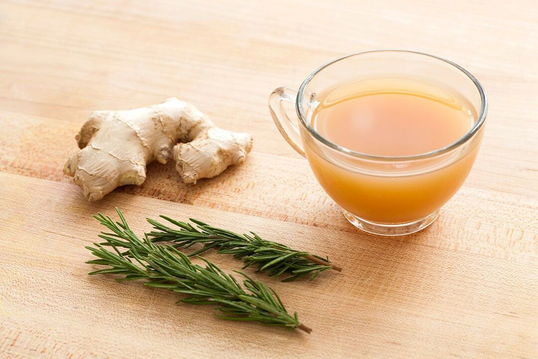 conifer broth with parasite ginger
