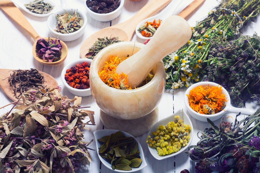 plants for removing parasites from the body