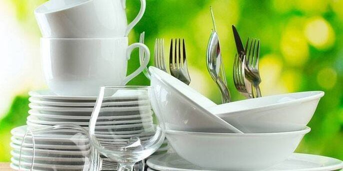 parasite infection through dishes